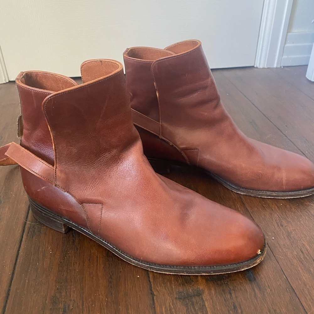 Vintage riding boots, 100% leather. - Picture 3 of 8
